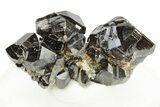 Gemmy Cassiterite Crystals on Quartz - Viloco Mine, Bolivia #246716-1